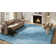 Hermina Light Turquoise Area Rug