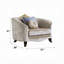 Chaise Sheridan avec 2 coussins