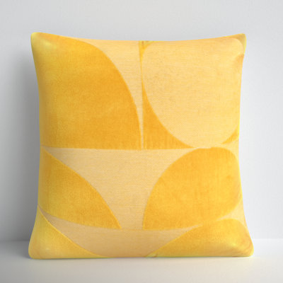 Joshelin Embroidered Cotton Throw Pillow