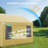 10 Ft. W X 20 Ft. D Heavy Duty Carport Portable Garbage-112095572