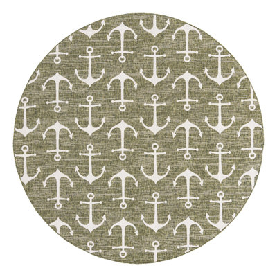 Machine Woven Polypropylene Plastic Rug