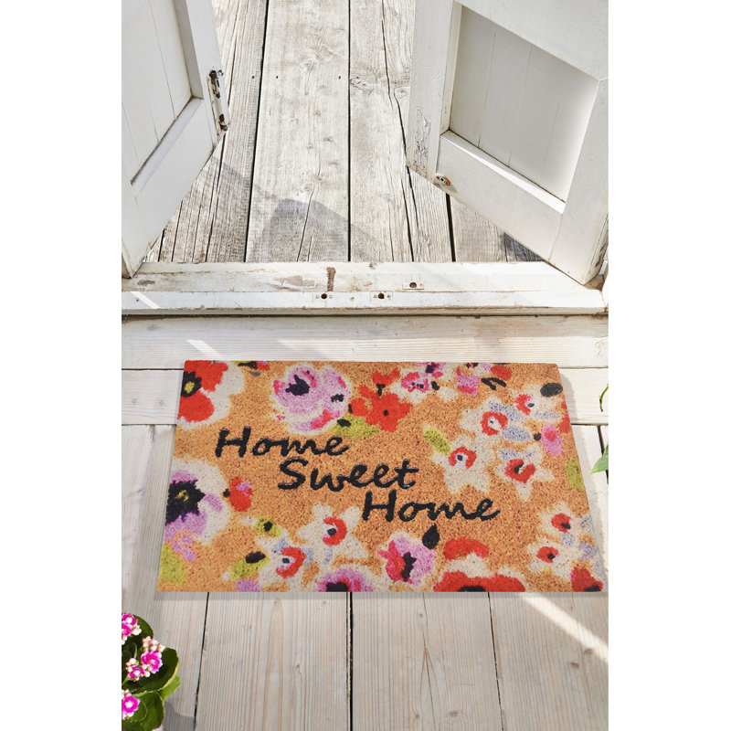 Durable PVC Doormat, Non-Slip Underside, 15.7 x 23.6 inches | 100% PVC Material, Machine Washable at 86°F | Perfect for Indoor & Outdoor Use, Easy to Clean, Stylish & Functional Welcome Mat