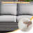 3-seater Patio Wicker Sofa Chairs with Cushions-54643552