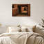 Coyote marchant dans les couloirs Adobe, art mural-133047488
