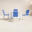 Ensemble de salle à manger rectangulaire pour 4 personnes 39,4 po Farrah-995459824