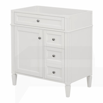 30" Bathroom Vanity without Top Sink