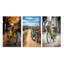 "Vélo urbain" 3 pièces sur toile-48039390-48039362