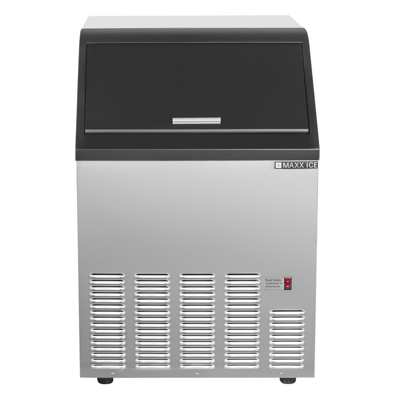Maxx Ice 120 lb Stainless Steel Undercounter Ice Maker
