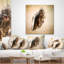 Coussin lombaire en vol falcon animal abstract