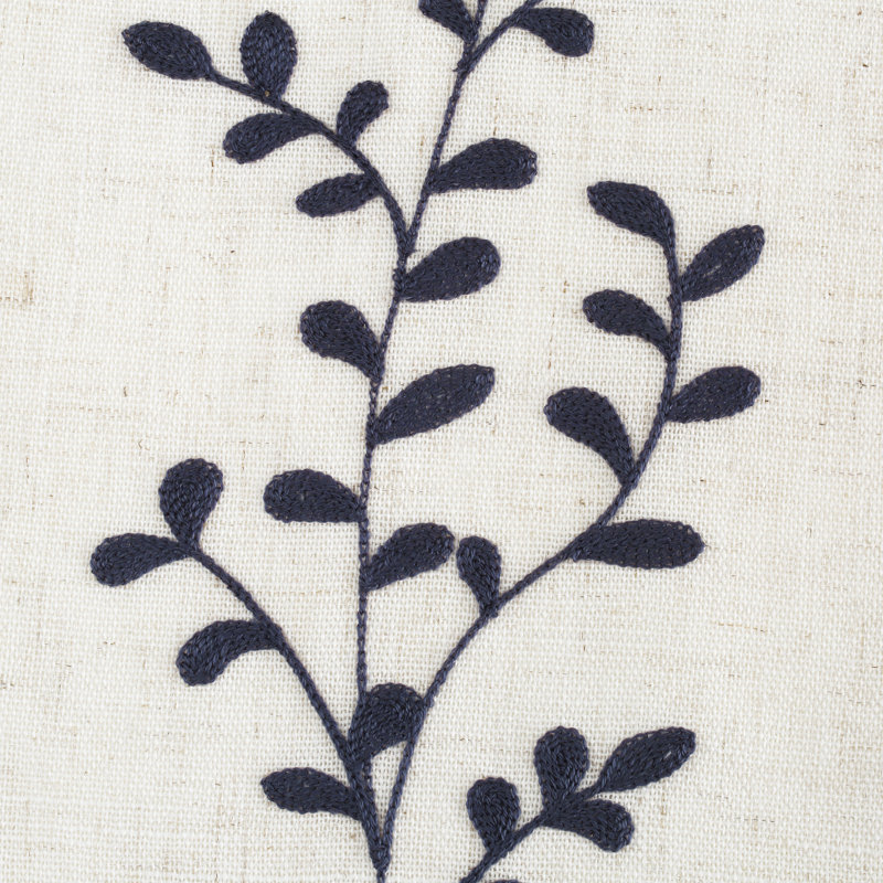 Panneau de rideau simple obscurcissant avec passe-tringle Gabler, Bleu marine, L 52 po x L 96 po