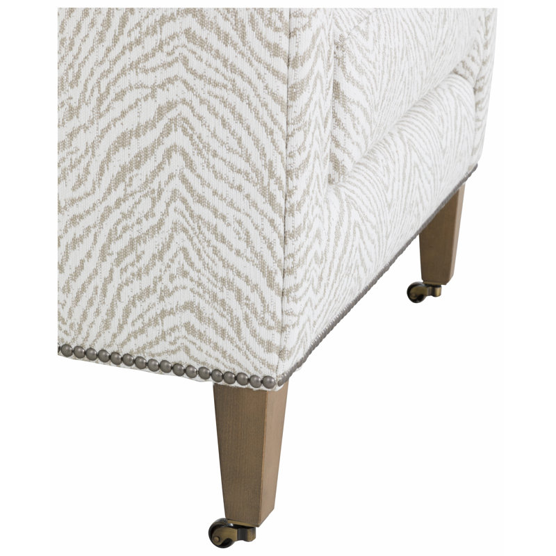 Armchair, Small Aged Bronze, Putty (3152 65), Almond Buff