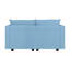 Causeuse modulaire avec canapé-lit double Baharé-697113950