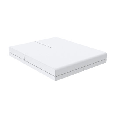 Lit de jour d'extérieur rectangulaire avec coussins 63 po Pixel
