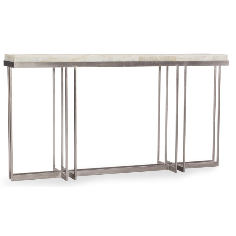 Melange 64.75'' W Stone Console Table