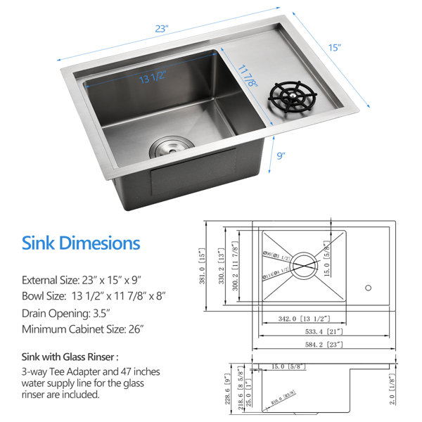Dimensions du produit