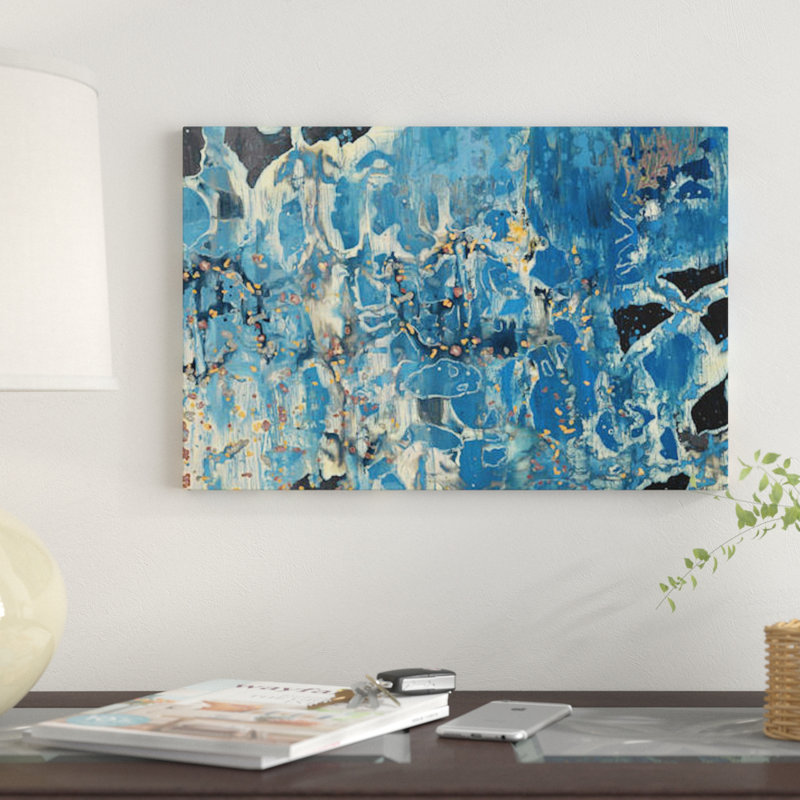 «Treading Water II», impression sur toile, H 8 po x l 12 po x P 0,75 po, Toile tendue, Pas de tapis