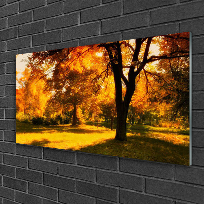 Nature Trees - Unframed Photograph on Glass