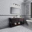 Miroir rectangulaire en métal avec cadre en aluminium, miroir de salle de bain avec verre résistant-953616033-943546717