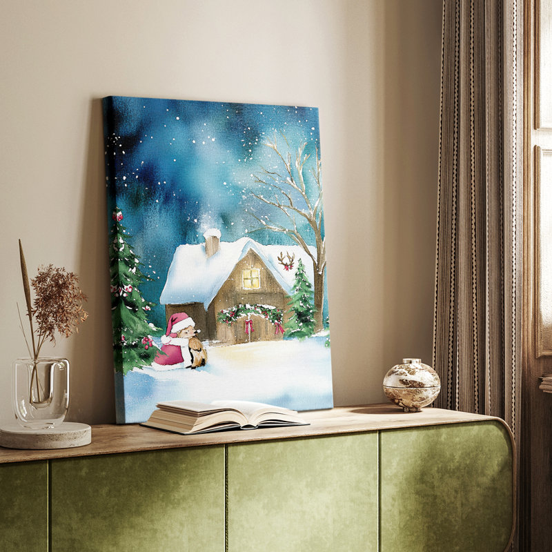 Fêtes de Noël, art DCCLXIX - galerie Cavas sur mesure, H 36 po x l 24 po