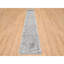Tapis de couloir gris en laine noué à la main 2 pi 7 po x 17 pi 7 po 7BC26DB1B84E454BA95ADE82D853E485