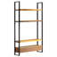 Clementine Bookshelf 118x30x200 cm Solid Reclaimed Wood