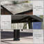 Nayeliz Square Metal Outdoor Dining Table , 90cm cm W 90cm cm D