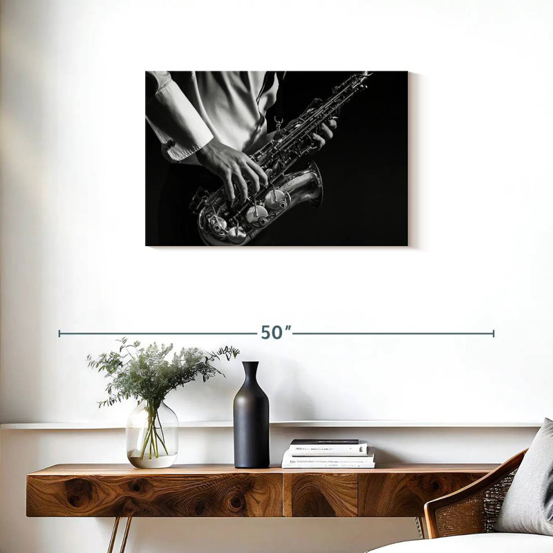 Playing A Saxophone