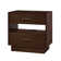 Nance Mid-Century Modern 3-Drawer Nightstand with Hidden Drawer and Built-In Outlets