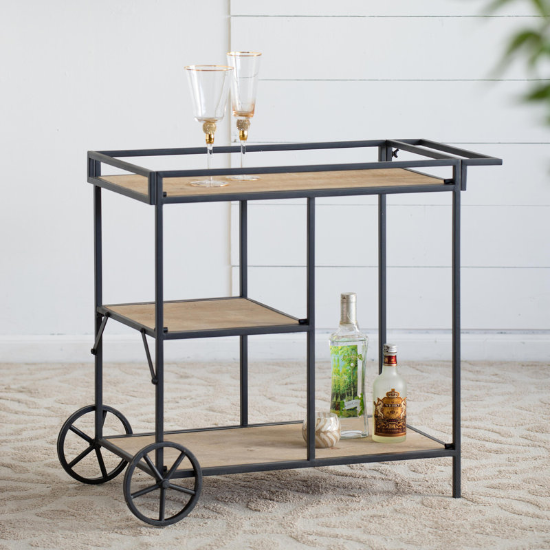 32.3x15.7x26.8" Shelf With Wheel