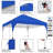 12x12 FT Pop Up Canopy Tent with Roller Bag and Sandbags-109920221