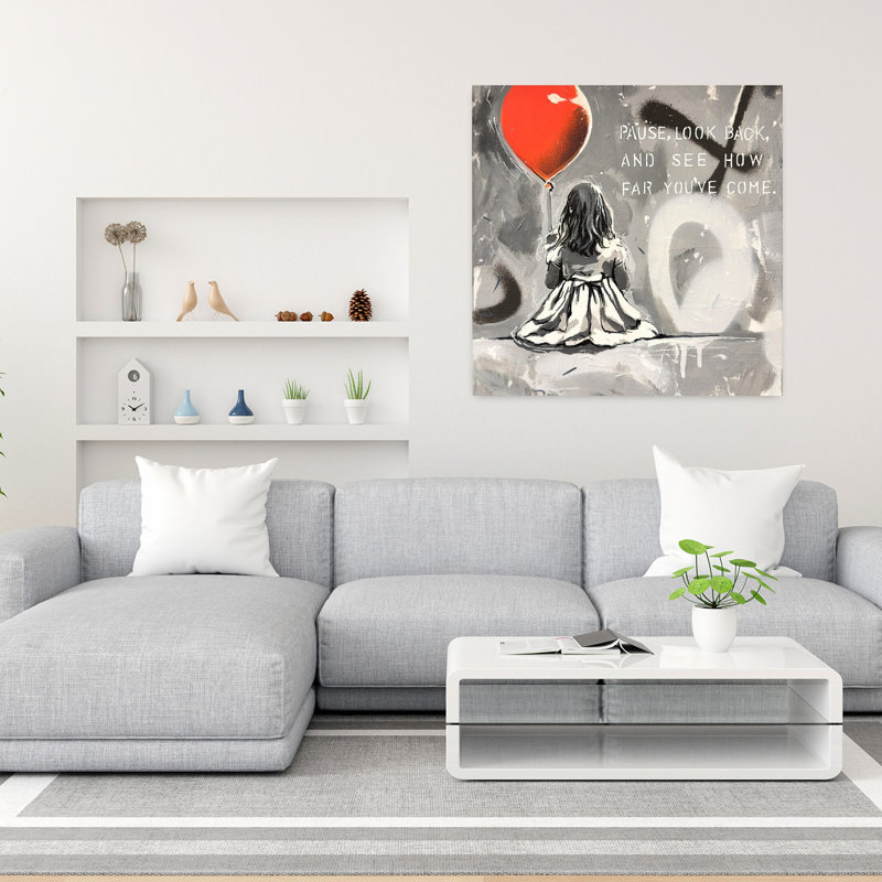 Contemporary Art Contemporary Wall Art by Suzan Habib - Wrapped Canvas Print, 91.44cm H x 91.44cm W