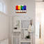 Art mural 24 po x 18 po Rainbow Cats