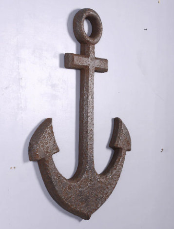 Large Anchor Life Size Statue