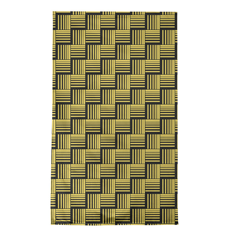 Jaya Tea Towel Kitchen Towel, Bee Yellow/Black, Poly Twill