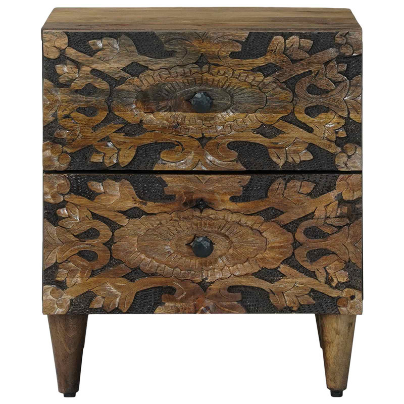 Solid Wood Bedside Table