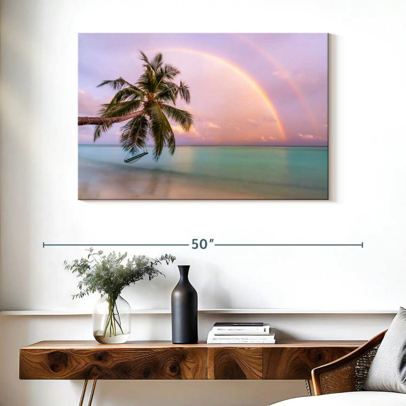 Gillard Maldives Sunset Rainbow, 26" H x 39" W