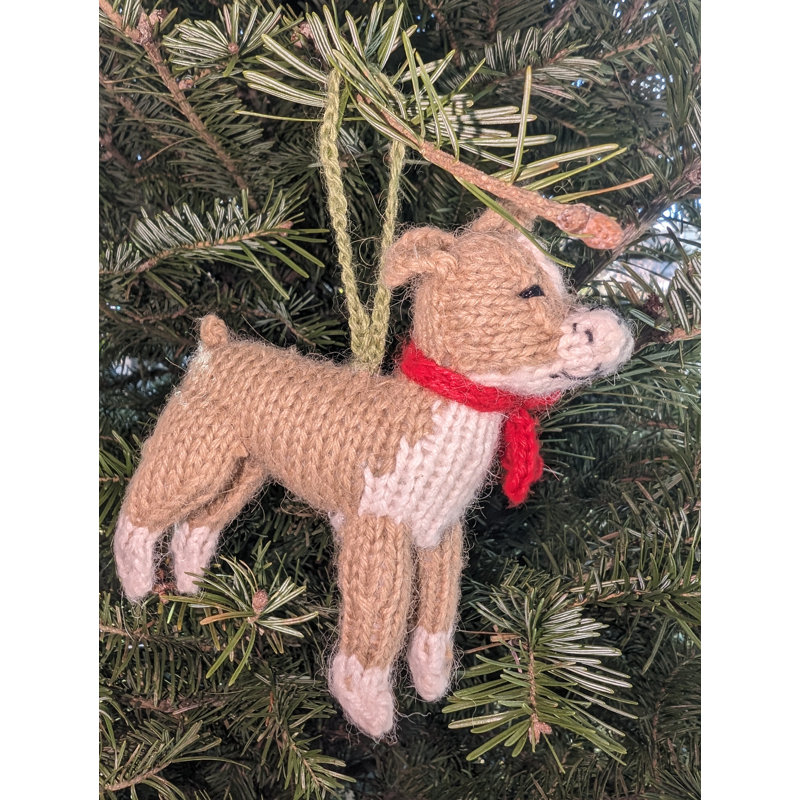 Arcadia Home Chihuahua Hand-Knit Ornament