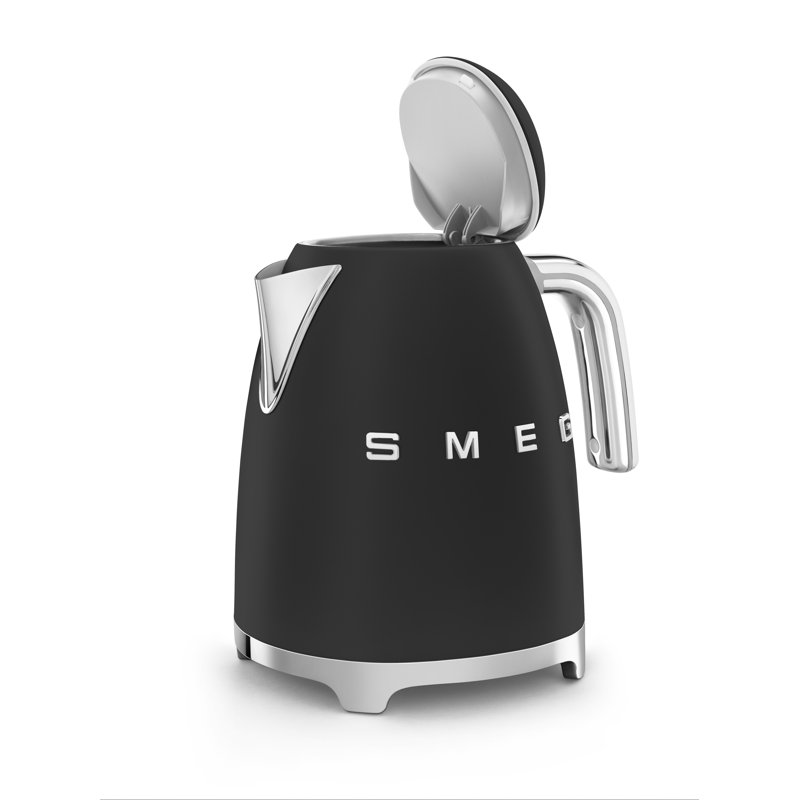 Smeg KLF03 50s Style Retro Kettle, Matte Black