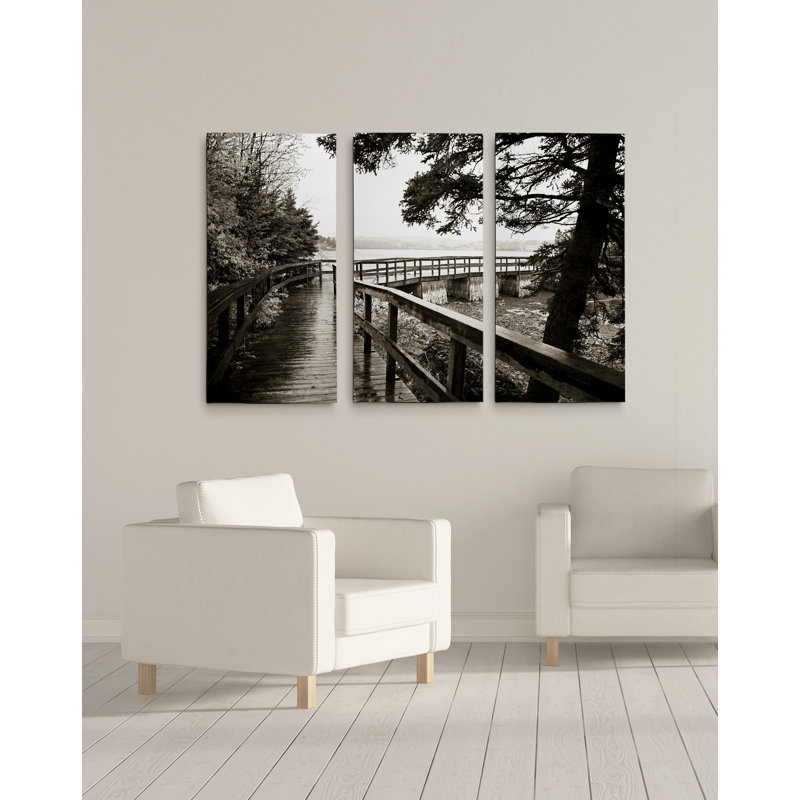 3 - Pieces, 24" H x 36" W x 1.5" D
