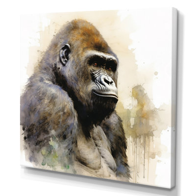 «Powerful Gorilla Primer I» sur toile