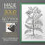 Reproduction encadrée de qualité supérieure B&W Plant Speciment IX - prête à être accrochée - aucun clou requis - aucun clou requis-1068397168-1068397175