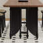 Ensemble de table de salle à manger moderne et élégant-560261035-560261034