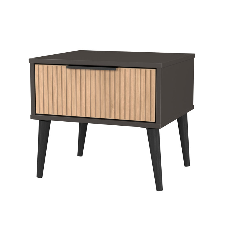 45cm W Manufactured Wood Bedside Table