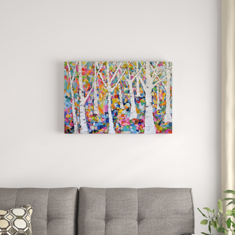 « automne equinox », reproduction d’art sur toile tendue encadrée, H 20 po x l 30 po x P 1,5 po