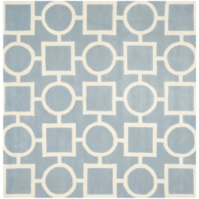 Teresita Hand Tufted Wool Geometric Rug