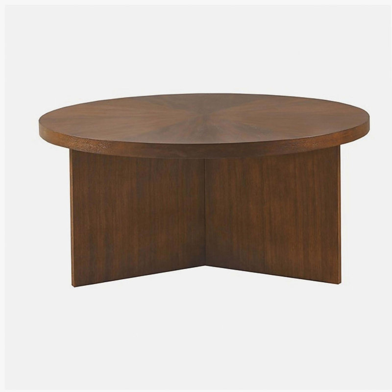 1 table basse ronde PCS - brun