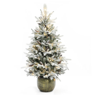 4.5' Pre-Lit Pine Tree