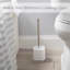 Porte-brosse de toilette 15 po et support-91761253