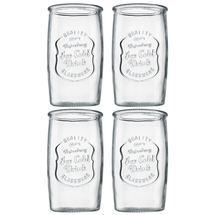 Home Essentials & Beyond Drinking glasses Set Of 16 8 Highball glasses (17  oz), 8 Rocks