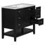 Ensemble de meuble-lavabo 36 po avec lavabo, 1 armoire et 3 tiroirs-1044773481